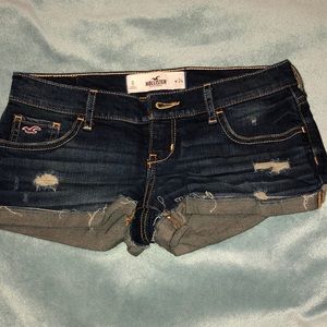 Hollister jean shorts